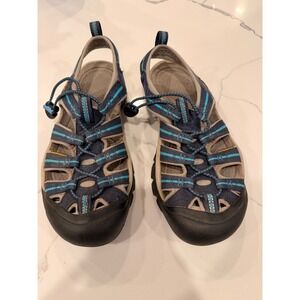 KEEN Newport H2 Waterproof Sandals Blue Womens US 8.5 EU 39